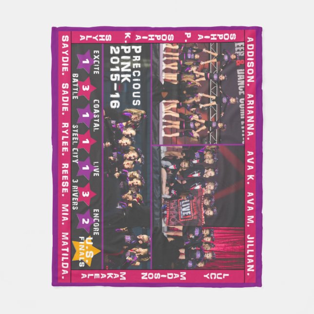 Umfassendes Medium Fleecedecke (Vorderseite)