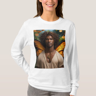 Umformung einbinden, Freiheit tragen." "Flügel von T-Shirt