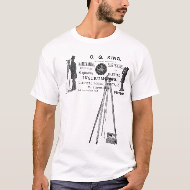 UMFRAGE 1856 Boston Ad T - Shirt (Vorderseite)