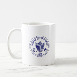 Umfrage zum Seen-1858-Logo Kaffeetasse