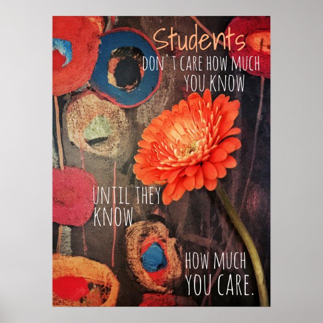 Umgang mit Betreuungspersonal Poster (Vorne)