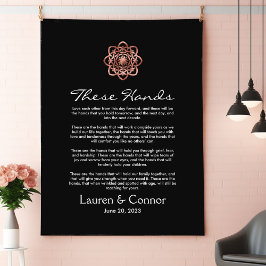 Umgang mit Irish Wedding Keepake Celtic Knot Wandteppich