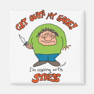 Umgang mit Stress Magnet