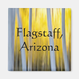 Umgeben von Aspen Bäumen Flagstaff Arizona Magnet