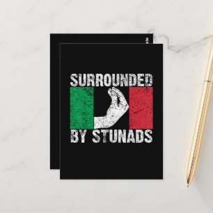 Umgeben von Stunads Postkarte
