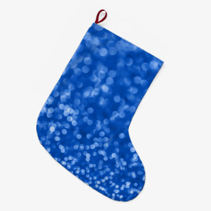Umgebende 4, blaue Designer Wohngestaltungkunst Großer Weihnachtsstrumpf