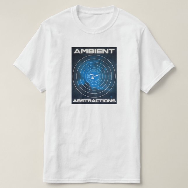 Umgebendes Abstraktions-Galaxie-Shirt T-Shirt (Design vorne)