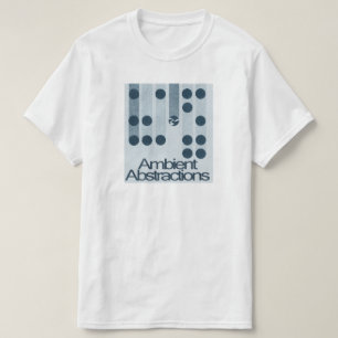 Umgebendes Abstraktions-Punkt-Logo-Shirt T-Shirt