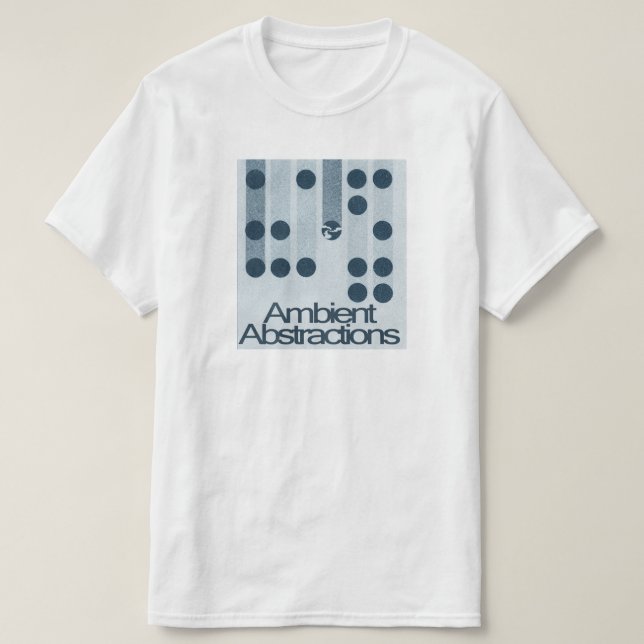 Umgebendes Abstraktions-Punkt-Logo-Shirt T-Shirt (Design vorne)