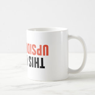 Umgedreht Kaffeetasse