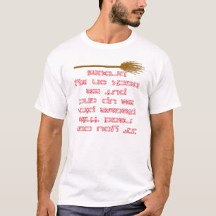 umgedrehte Hexe T-Shirt