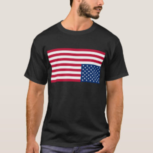 Umgedrehte USA-Flagge (Bedrängnis-Signal) T-Shirt