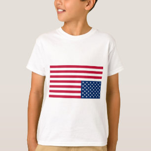 Umgedrehte USA-Flagge (Bedrängnis-Signal) T-Shirt