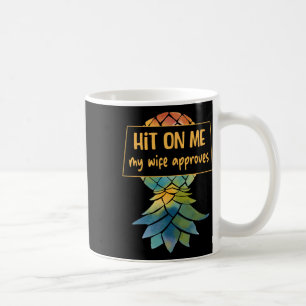 Umgedrehtes Ananas Kreuzfahrt Subtiler Swinger Lus Kaffeetasse