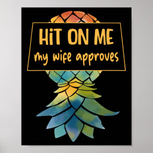 Umgedrehtes Ananas-Kreuzfahrt-Subtiler Swinger Lus Poster