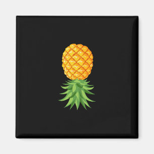 Umgedrehtes Ananas-Kreuzfahrtsgeschenk für Paar Ih Magnet