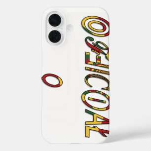 Umgedrehtes "OFFIZIELLES" Frauensymbol   Bold Mini iPhone 16 Hülle