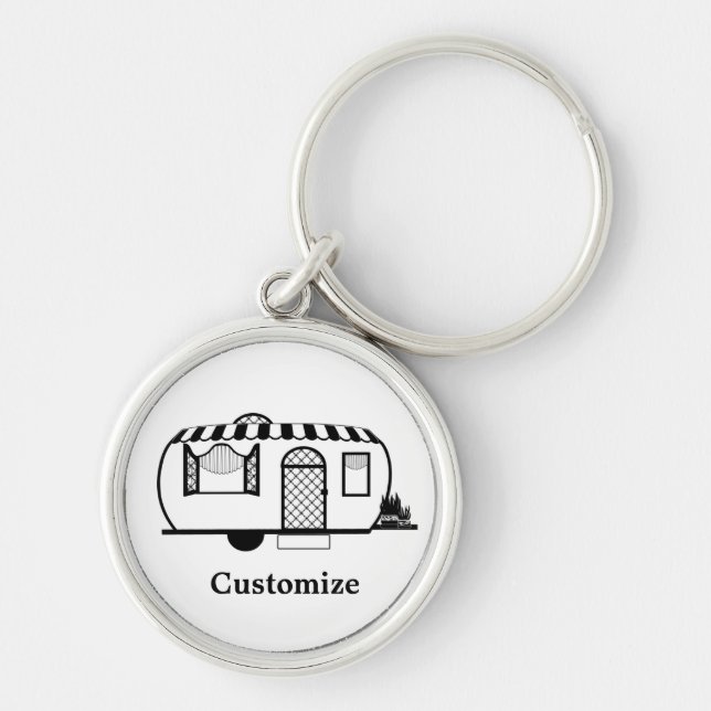 Umgehender Caravan Trailer Thunder_Cove Schlüsselanhänger (Vorne)