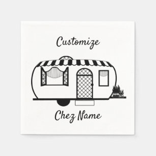 Umgehender Caravan Trailer Thunder_Cove Serviette