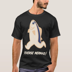 Umgekehrte Meerjungfrau T-Shirt