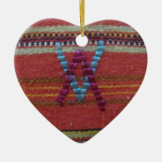 Umgekehrte v keramikornament