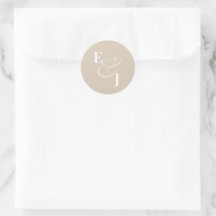 Umgekehrter Champagner-Ampersand-Hochzeit | Umschl