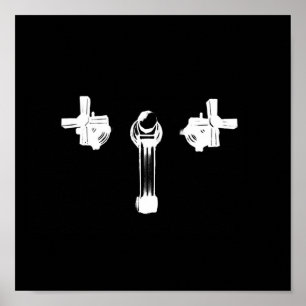 Umgekehrter Hahn Poster