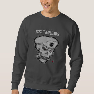 umgekehrter Schädel TXSG TEMPEL MRG - Sweatshirt