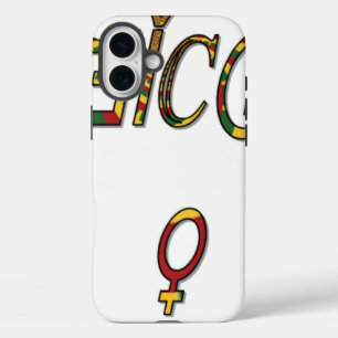 Umgekehrtes "OFFIZIELLES" Frauensymbol   Bold Mini iPhone 16 Plus Hülle