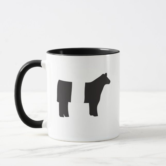 Umgeschnallte Galloway-Tasse Tasse (Links)