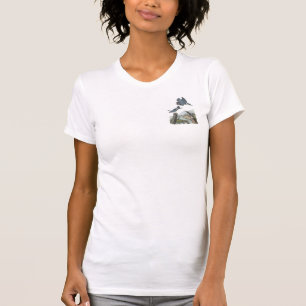Umgeschnallter Eisvogel durch Audubon T-Shirt