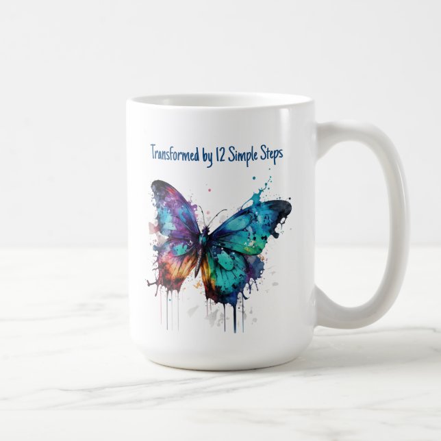 Umgestaltet durch 12 einfache Schritte Kaffeetasse (Rechts)