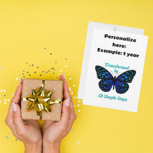 Umgestaltet durch 12 einfache Schritte, OM, NA, Al Feiertagskarte