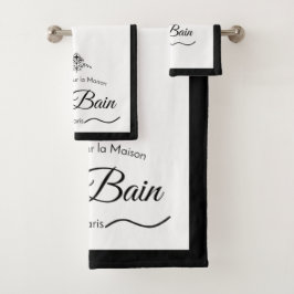 Umgestaltetes Badetuch-Set Badhandtuch Set