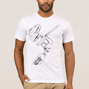 Umgewandelte Miniskizze T-Shirt