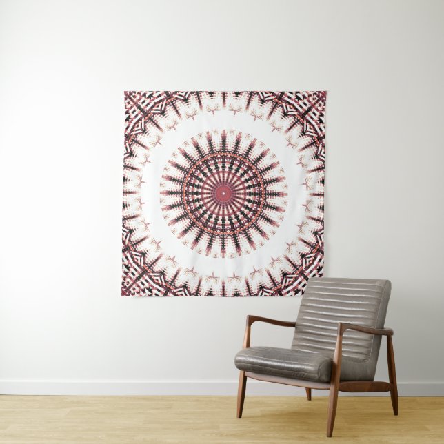 Umgewandelte Spektrum Soundwave Mandala Wandteppich (Beispiel)