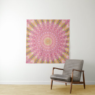 Umgewandelte Wasser-Mandala Wandteppich