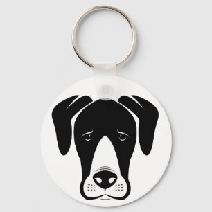 Umhang-Deutsche Doggen Schlüsselanhänger