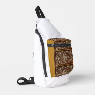 Umhängetasche mit einzigartigem Gold-Design Crossbody Bag