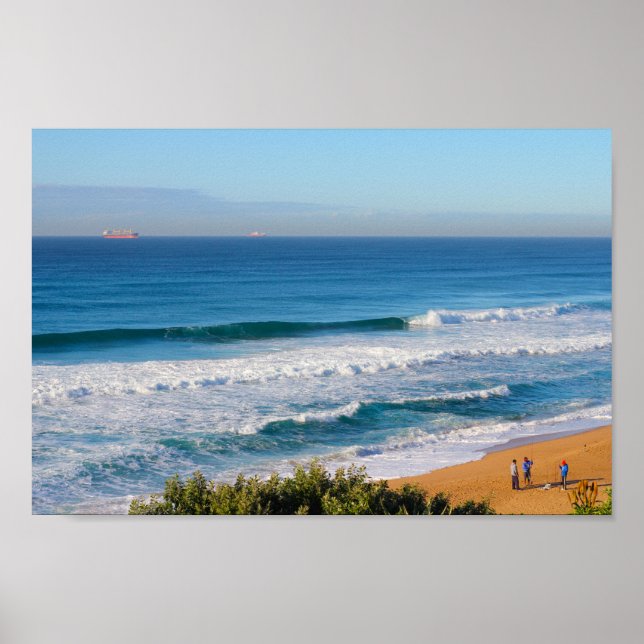Umhlanga Greater Durban Ocean Beach Südafrika Poster (Vorne)