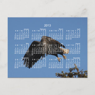 umhüllt von Wings; Kalender 2013 Feiertagspostkarte
