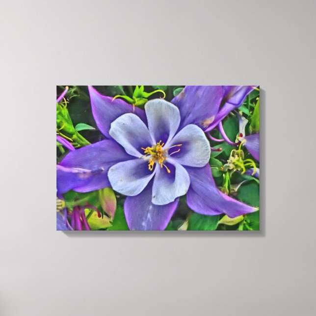 Umhüllung der Blume Leinwand (Vorderseite)