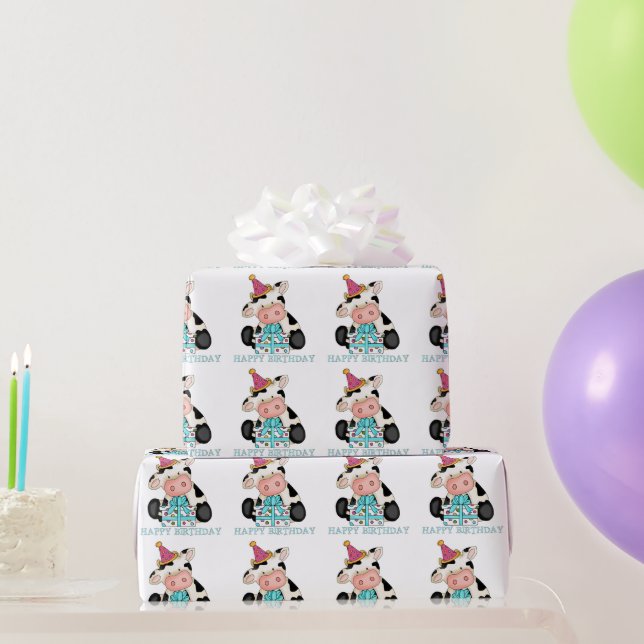Umhüllungspapier für das Party der Mutterkuh Geschenkpapier (Partygeschenke)
