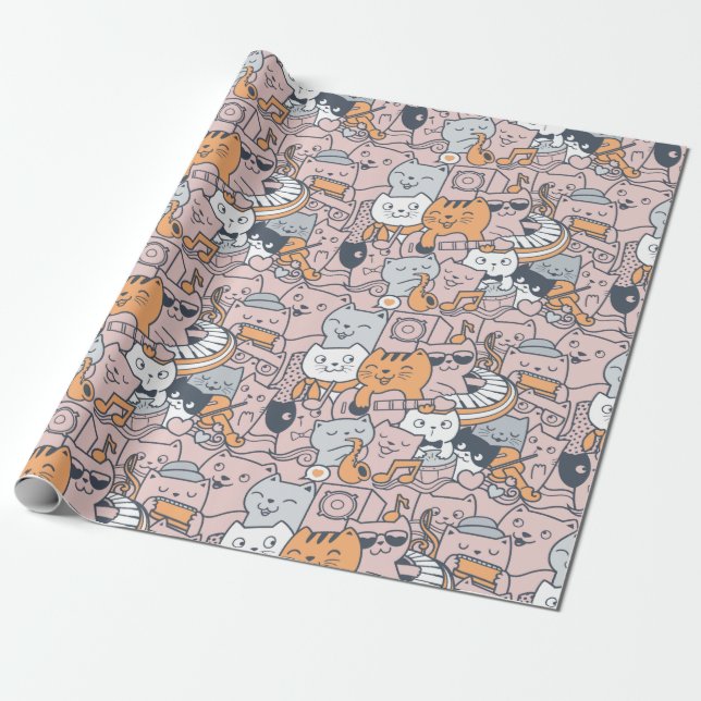 Umhüllungspapier Geschenkpapier (Ungerollt)