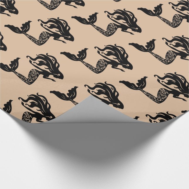 Umhüllungspapier Mermaid Geschenkpapier (Ecke)