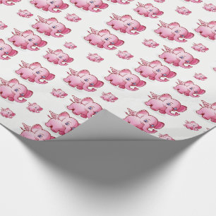 Umhüllungspapier Schweine Geschenkpapier