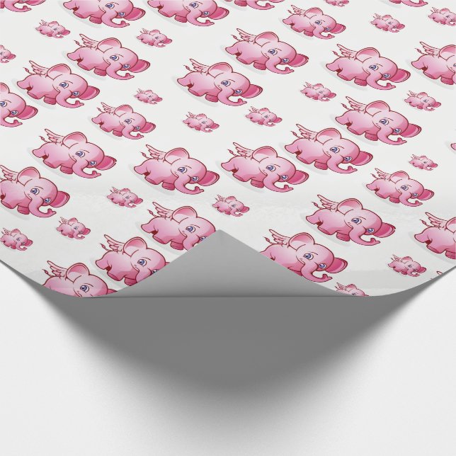 Umhüllungspapier Schweine Geschenkpapier (Ecke)