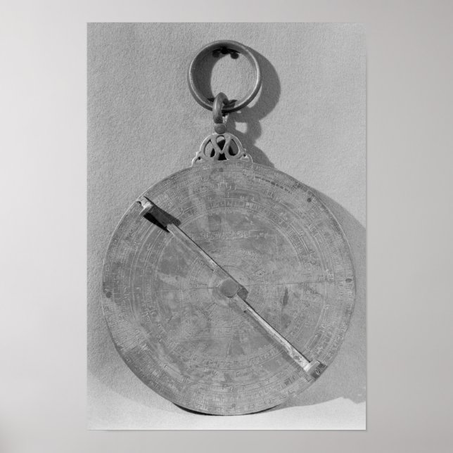 Umkehr eines maurischen Astrolabes, aus Cordoba Poster (Vorne)