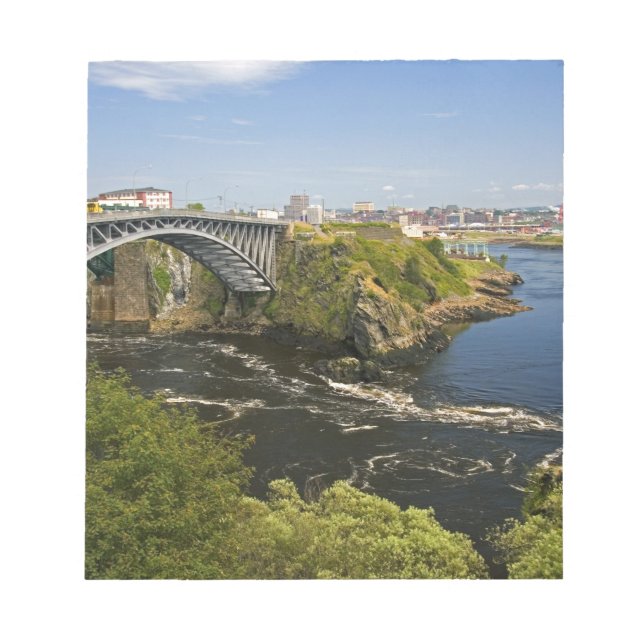 Umkehr fällt auf den St. John River in St. 2 Notizblock (Vorderseite)