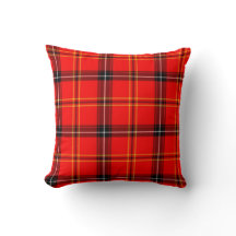 Umkehrbares Tartan-Karo-Design-Wurfkissen